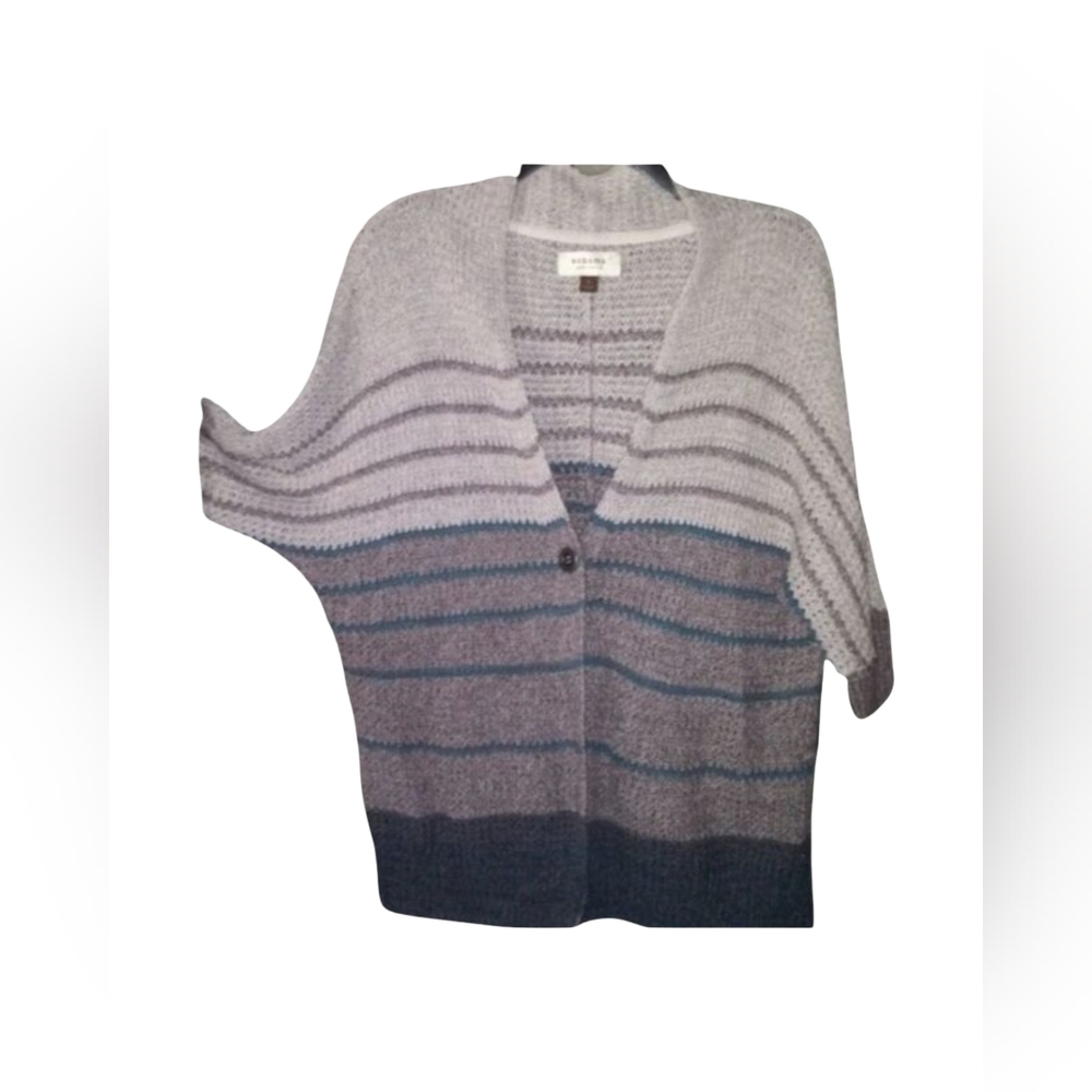 Sonoma 3/4 Sleeve Dolman Cardigan V-neck Sweater